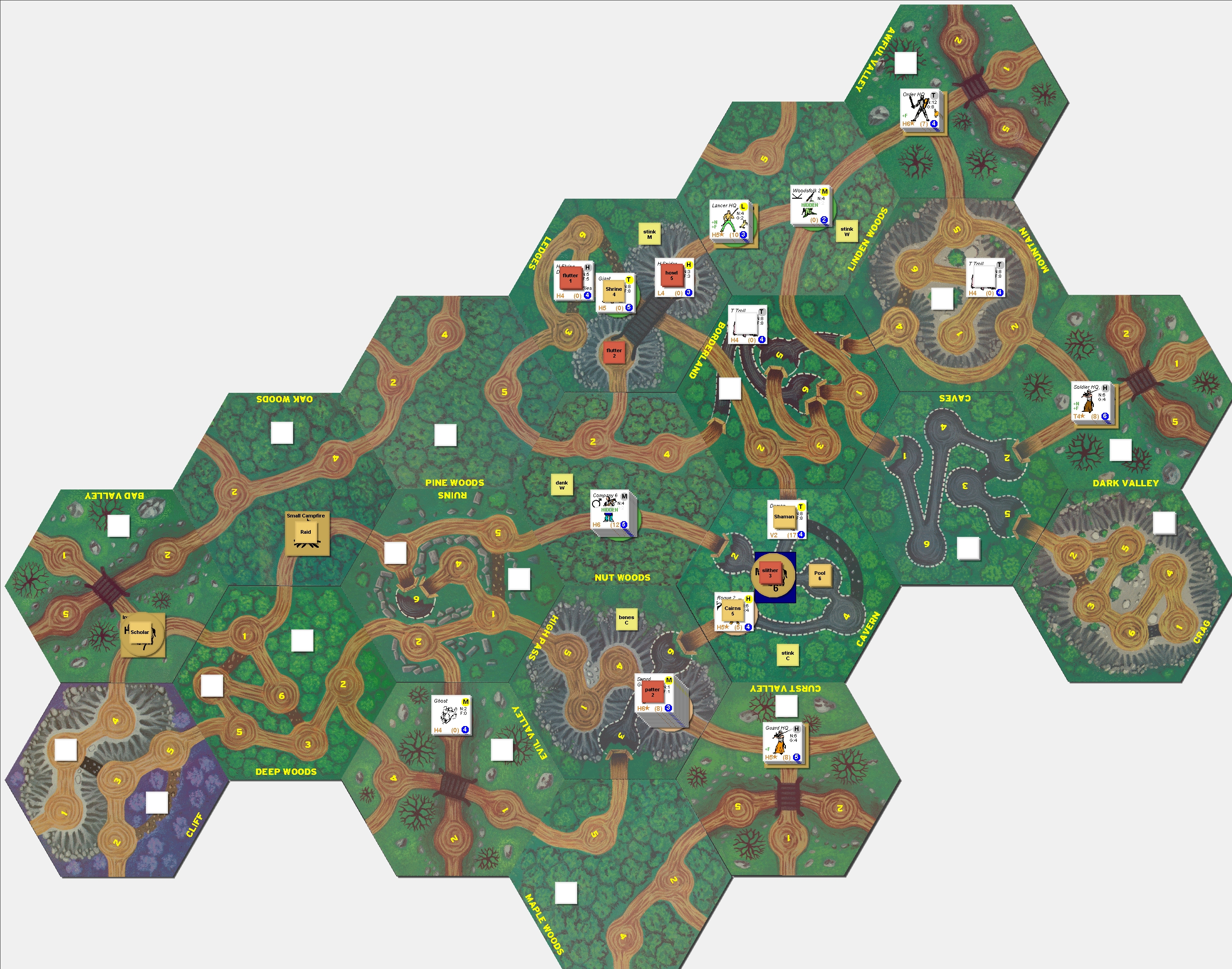 Game Map Printable Images